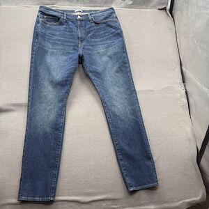 Ace Rivington Jeans Mens 38x32 (Fits 36/32) Blue Medium Wash Athletic Taper